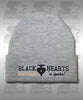 Dee + Ricky Black Hearts Cuffed Knit